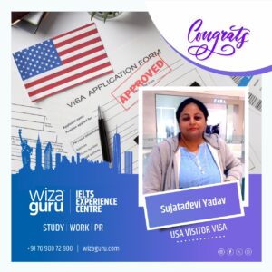 Sujata Deviji USA Visitor Visa Approval Image