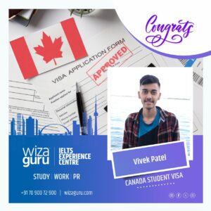 Vivek Patel Canada Student Sucess Story